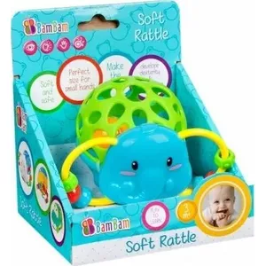 Soft Rattle Elephant Bambam BAM BAM – baby toy soft rattle (Bambam, model 328967)
