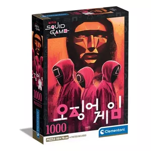 Пазл Clementoni Squid Game 1000 элементов, ширина 700 мм, возраст 10–99