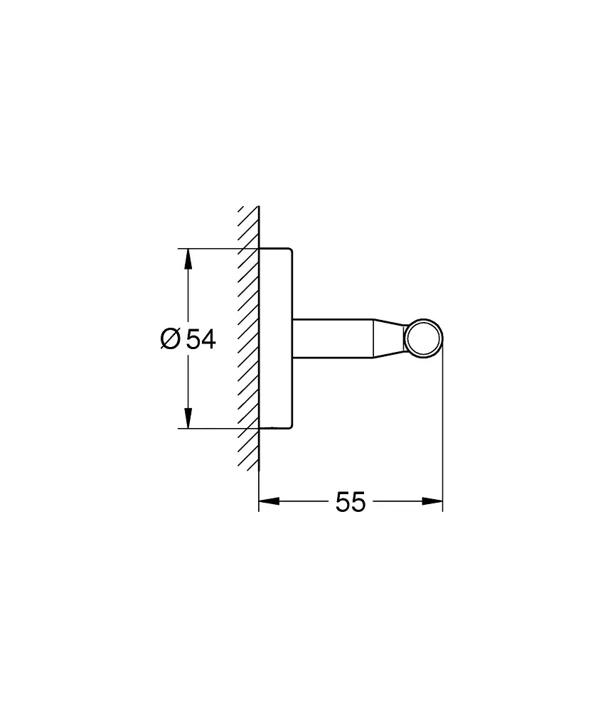 GROHE BauCosmopolitan смеситель для раковины хром Photo 2