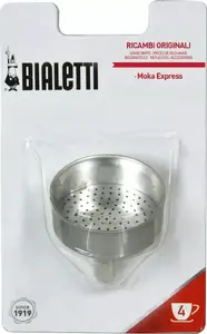 Replacement funnel for aluminum moka pot 4-cup BIALETTI