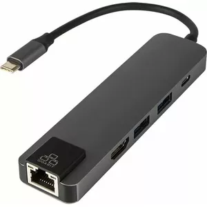 Network adapter BLOW 86-060 USB-C to RJ45 Ethernet + HDMI K-03