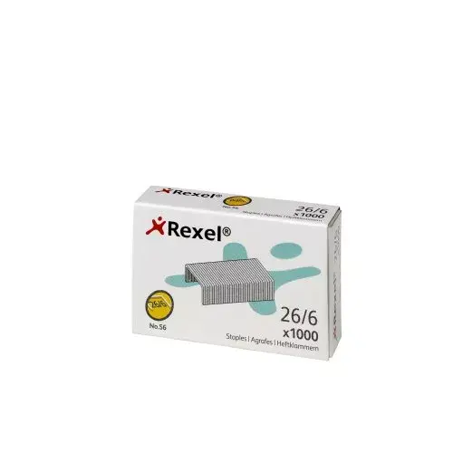 REXEL No. 56 (26/6) скобы, 1000 шт. Photo 2