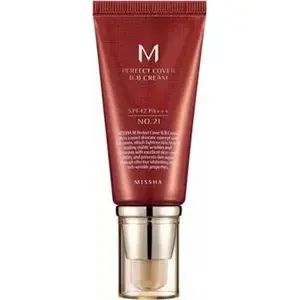 Missha M Perfect Cover BB Krēms SPF42 PA+++ 21. tonis