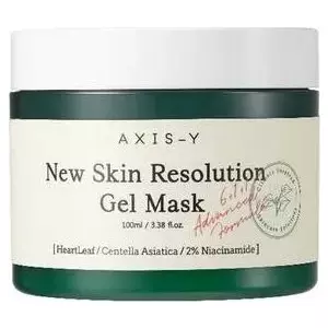 Гелевая маска Axis-y New Skin Resolution Gel Mask 100 мл — успокаивающая гелевая маска для лица