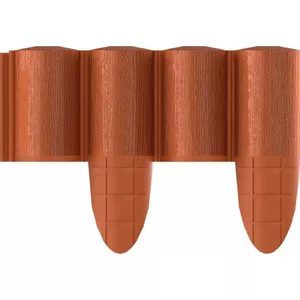 Garden Edging Cellfast ECO 2.4 m, brick-red — Cellfast palisade
