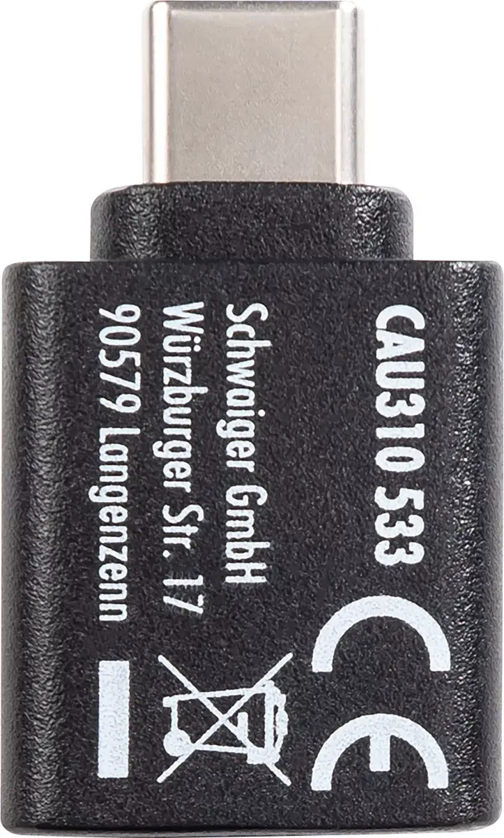 Cable Gender Changer Schwaiger CAU310 533 Photo 2