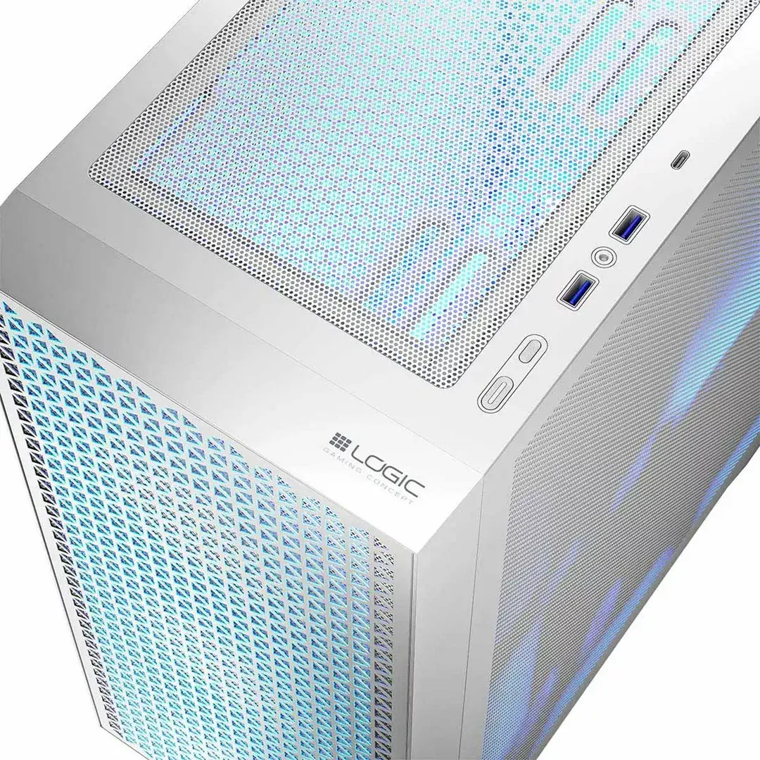 Корпус LOGIC Dart Pro Midi ARGB белый Photo 4