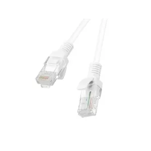 Сетевой кабель LANBERG PATCHCORD KAT.5E UTP 0.5M Белый