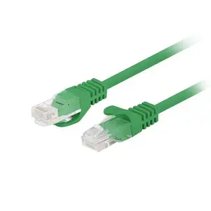 LANBERG Cat5e U/UTP Patch Cable RJ-45 to RJ-45 2 m Green, CCA 26 AWG, HDPE jacket, 100 MHz