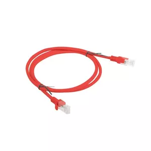 Сетевой кабель LANBERG PATCHCORD KAT.5E UTP 1M Красный