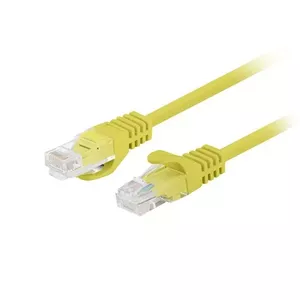 Сетевой кабель LANBERG PCU6-20CC-0150-Y UTP Cat.6 1,5 м, CCA, RJ-45, жёлтый