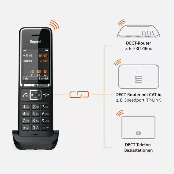 Gigaset Comfort 550HX беспроводная DECT-трубка Photo 5