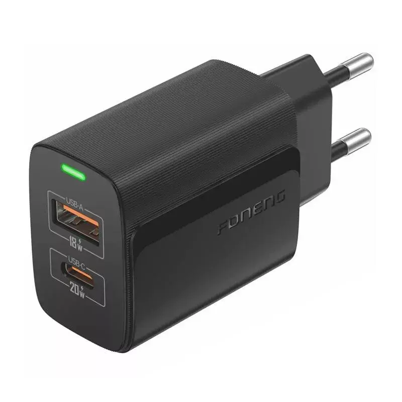 FONENG EU66 Wall Charger with USB-A and USB-C Photo 3