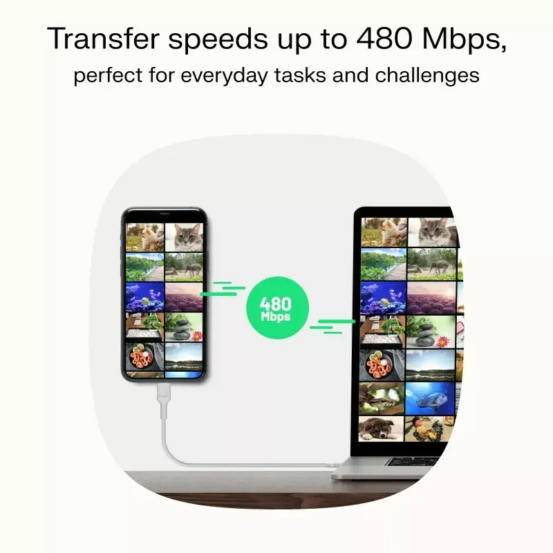 Green Cell PowerStream USB-C—USB-C 100 Вт 1,2 м Photo 6