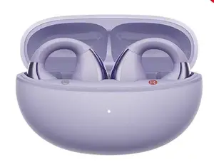 QCY Crossky C30 Bezvadu atvērtā tipa austiņas Bluetooth purpura zvaniem un mūzikai ar iebūvētu mikrofonu