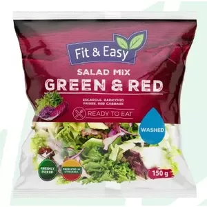 Salad mix Salāti Green&Red Salāti 150 g – mixed salad leaves, 150g pack