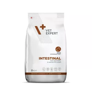 Сухой корм для собак VETEXPERT Veterinary Diet Intestinal 2 кг — с мясом птицы, белок 30%, жир 10%, клетчатка 2.8%
