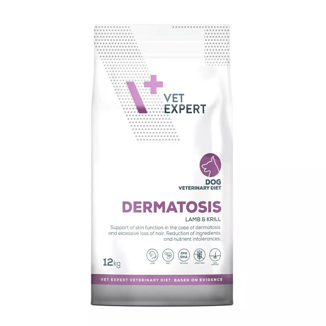 Sausais barības maisījums suņiem VETEXPERT Dermatosis