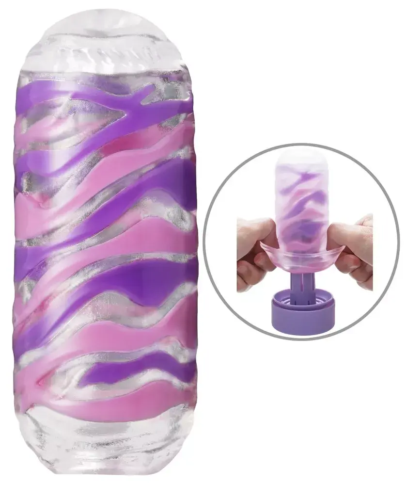 Мастурбатор TENGA ARTE Drape — многоразовый 13,5×5,5 см Photo 2