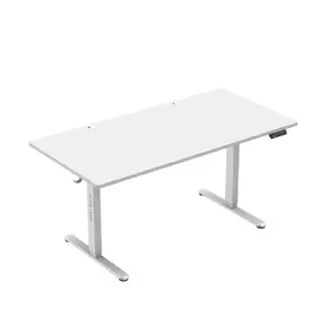 Электрический регулируемый по высоте стол Mark Adler MA-Leader 7.6 White — моторный подъём, 1600×800 мм, 72–118 см, 70 кг