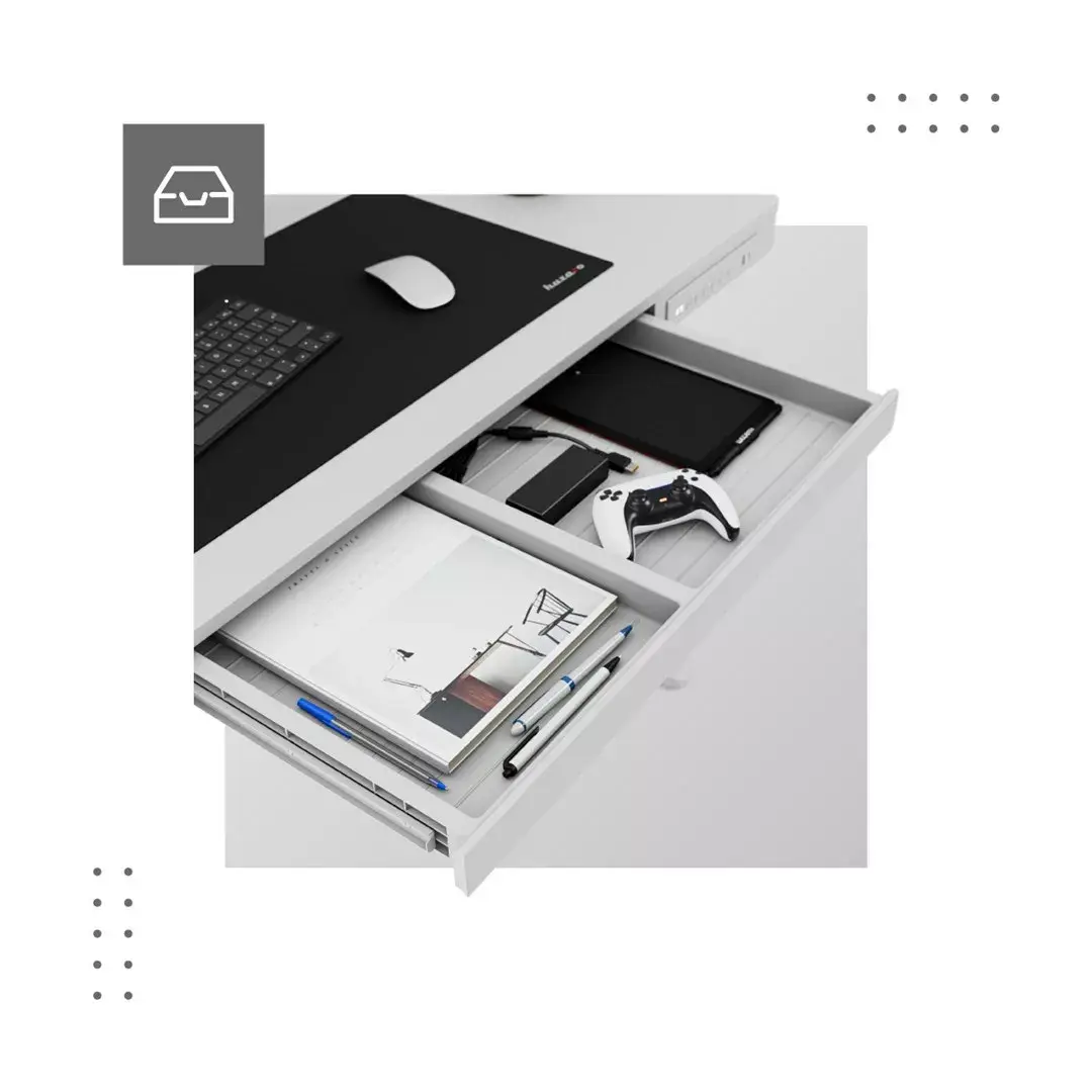 Mark Adler MA-Leader 8.2 White electric height-adjustable desk Photo 6