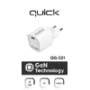 USB-C lādētājs Quick QG-321 30W Photo 2