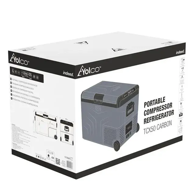 Yolco TCX 50 CARBON portable compressor fridge Photo 14