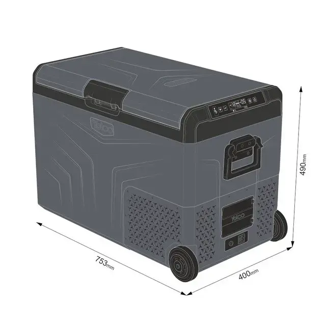 Yolco TCX 50 CARBON portable compressor fridge Photo 22