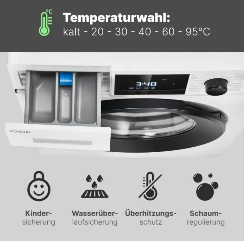 Bomann WA 7111 Washing Machine Photo 7