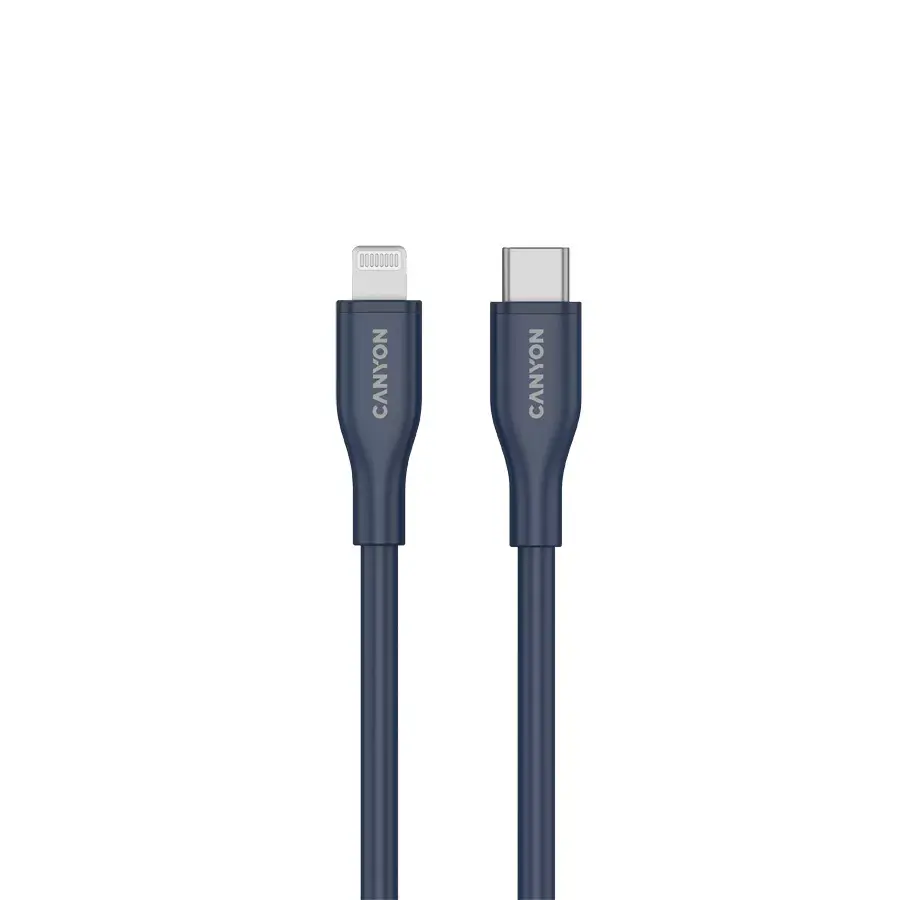 USB‑C uz Lightning kabelis CANYON CLNM60 1 m Photo 2