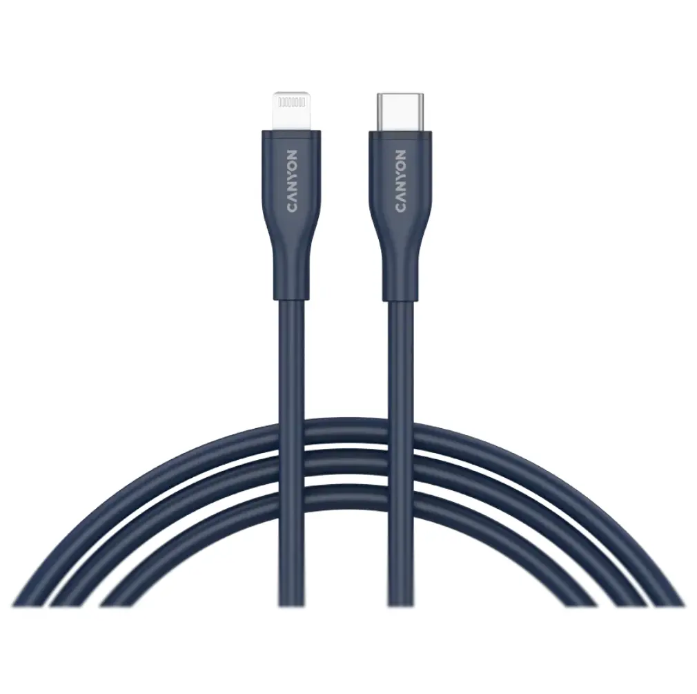 USB‑C uz Lightning kabelis CANYON CLNM60