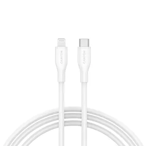 USB-C to Lightning cable CANYON CLNM60 60W MFi 1 m silicone white