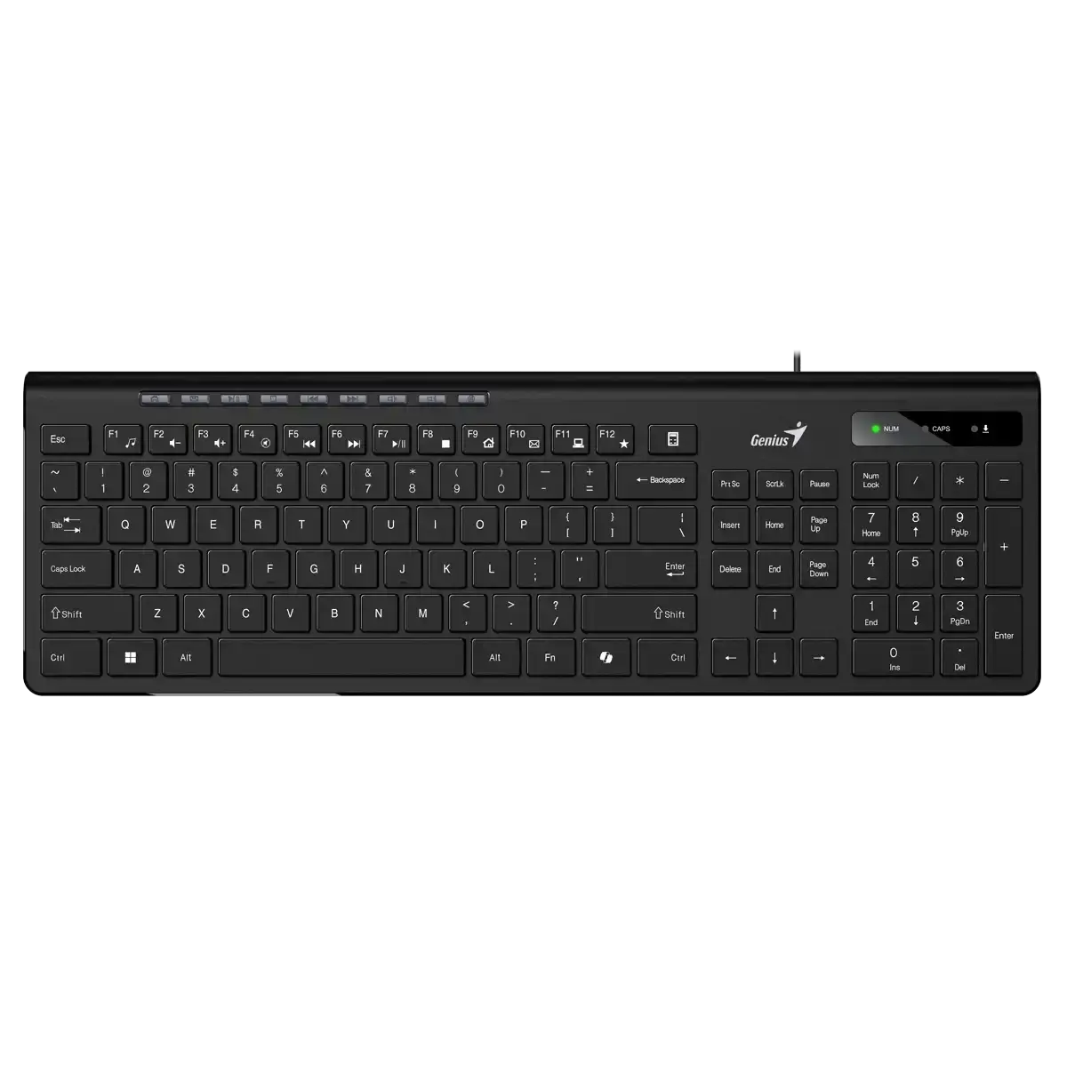 Genius Slimstar 230 II проводная USB-клавиатура Photo 2