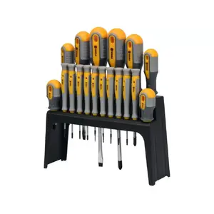 Manual screwdriver set Vorel 60781 — 18-piece pack, hand tools for fastening and assembly