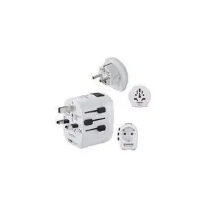 Зарядное устройство HAMA World Travel Pro Light USB 2.4A с двумя выходами, модель 00139533