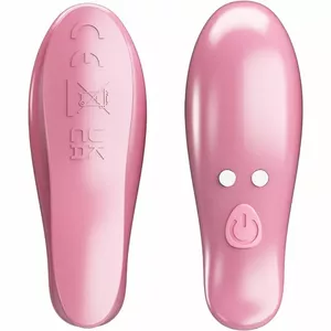 Nipple clamps pretty love Cailey with 10 vibration modes and remote control, pink