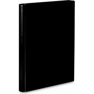 Folder with Velcro Fastener A4, Vaupe — black