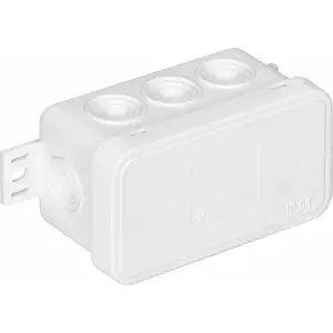 Коробка соединительная ORNO OR-JB-13805/W IP54 накладная 8 вводов 80×45×41 мм белая