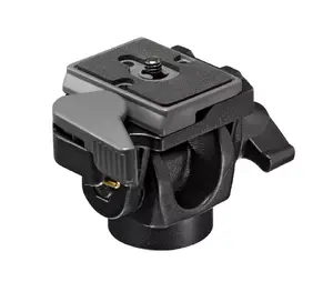 Stiprinājuma galva Manfrotto 234RC melna, alumīnija, 1/4" stiprinājums, svars 306 g, pamatnes diametrs 3.8 cm