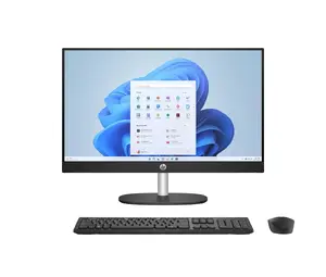 HP 24-cr0332nw viss-vienā dators, AMD Ryzen 7 7730U, 23.8 collu FHD IPS displejs, 16GB RAM, 512GB SSD, Windows 11 Home