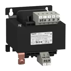 Однофазный трансформатор напряжения Schneider Electric ABL6TS10B 100ВА 400-230/24В