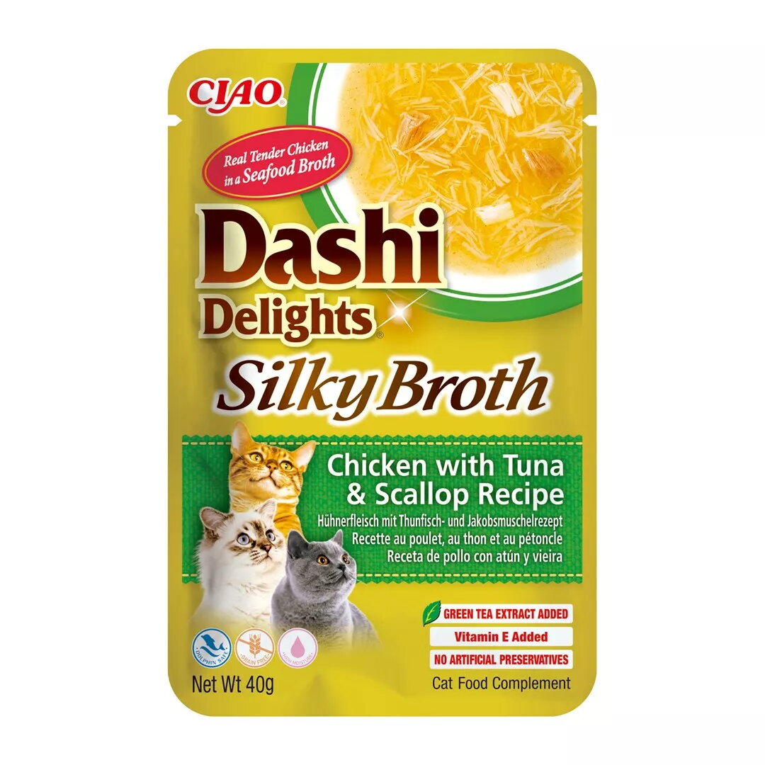 Mitrā kaķu treat INABA Dashi Delights