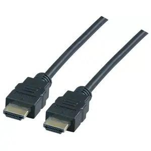 HDMI cable EFB Elektronik K5430SW.5, 5 m, HDMI Type A male–male, gold-plated contacts, black