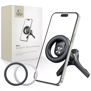 Автомобильный держатель Tech-Protect N53 совместимый с MagSafe для воздуховода, для смартфонов