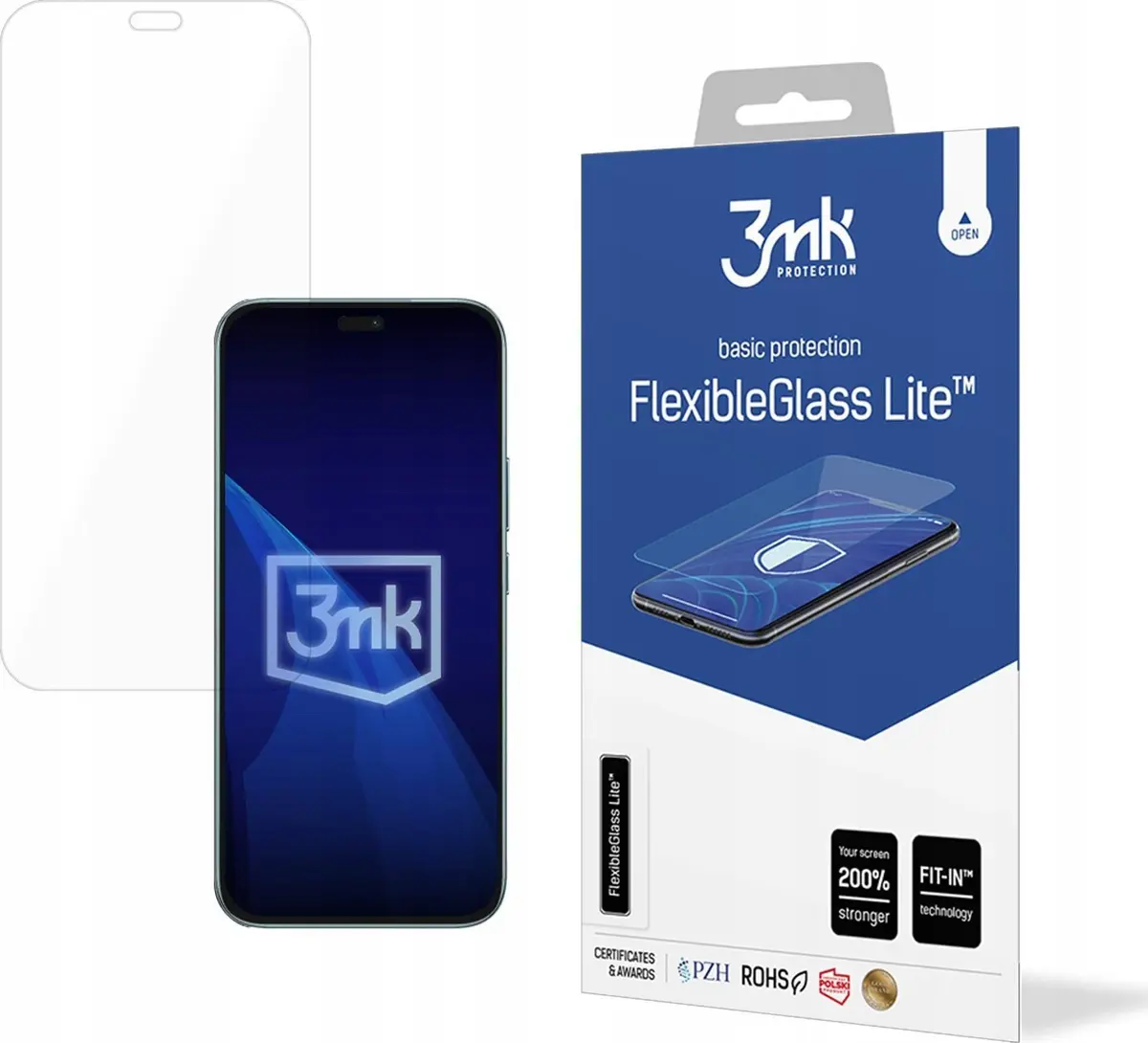Ekrāna aizsargstikls 3MK FlexibleGlass Lite Pro