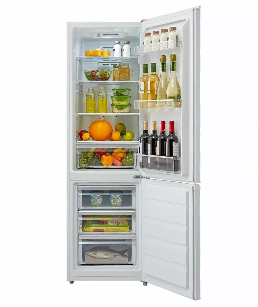 Midea MDRB380FGE01A отдельностоящий комбинированный холодильник Photo 3