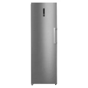 Vertikālais saldētavas Midea MDRU385MTE46 — 272 L, No Frost, energoefektivitātes klase E, 12.4 kg/24h, nerūsējošā tērauda tonis