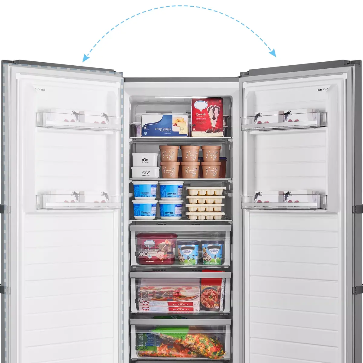 Midea MDRU385MTE46 upright freezer — 272 L Photo 14