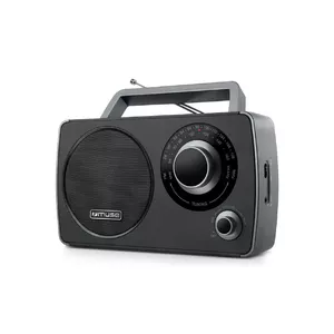Портативное радио Muse M-075 R — питание от батареек/сети, AUX-вход, FM, компактное