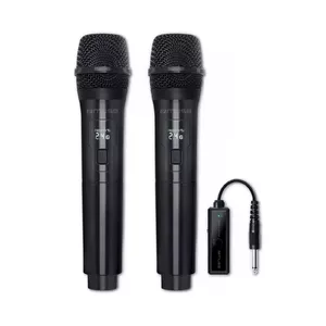 Bezvadu mikrofona sistēma Muse MC-50 WI — 2 mikrofoni, melna